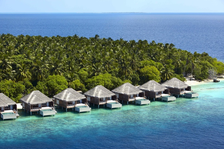 Dusit Thani Maldives Водные Виллы 